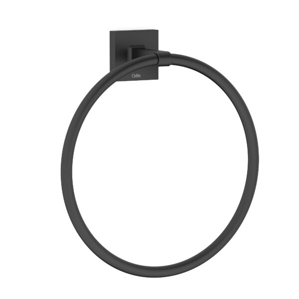 TOALHEIRO ANEL UP PRETO MATTE