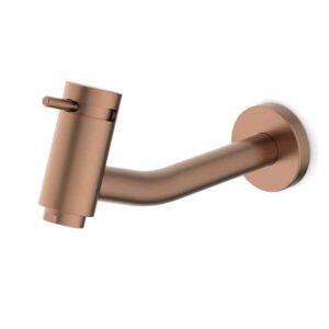 TORNEIRA PARA LAVATORIO DE PAREDE BASIC ROSE GOLD MATTE
